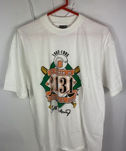 Score Big with This Vintage 90s Cal Ripken Jr Ironman T-Shirt, Vintage NCAA Shirts