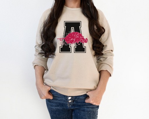 Score Big with Throwback Arkansas Razorback Apparel, NCAA Shirts Men, Collegiate Shirts - Image 2