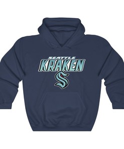 Seattle Kraken Retro Heavyweight NHL Hoodie Sweatshirt for Sport Shirt Lovers