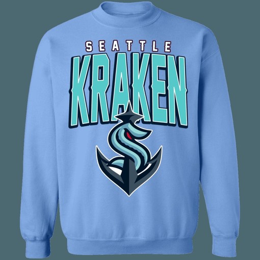 Seattle Kraken Retro Style NHL Sweatshirt Hoodie TShirt for Hockey Fans