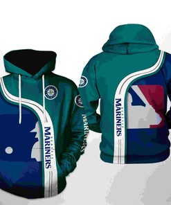 Seattle Mariners MLB Classic All Over Print 3D Hoodie - All Over Print Hoodies for Women