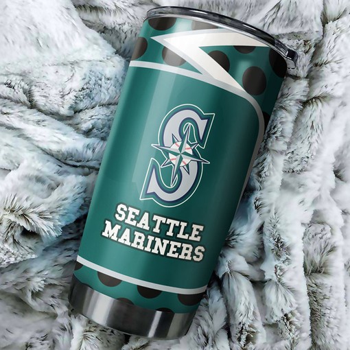 Seattle Mariners MLB Tumbler - Fan-favorite Tumbler for Baseball Fans with Custom MLB Logo