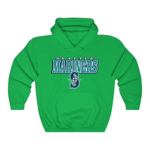 Seattle Mariners Vintage 90's MLB Hoodie Sweatshirt for Sport Shirt Fans - Image 4