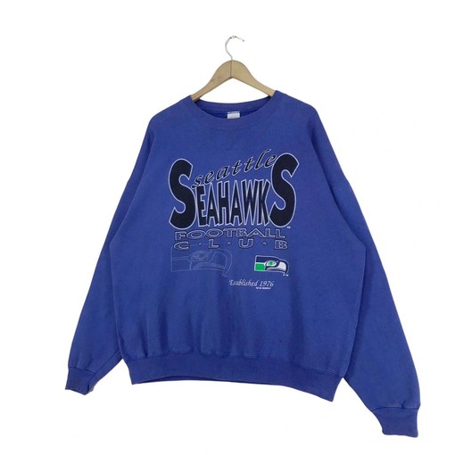 Seattle Seahawks 90s Style NFL Sweatshirt T-shirt - Ideal Gift for Fans - NCAA Shirts