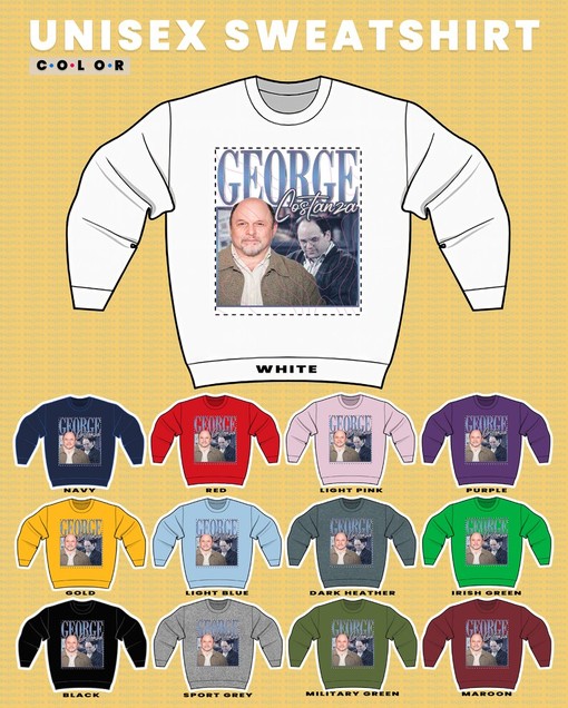 Seinfeld Costanza Hoodie for Minimalist Movie Shirts Collection - Image 3