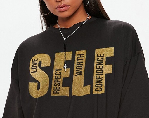 Self Love Positive Attitude Shirt, Inspirational & Motivational Tee, Self-Worthy & Self-Confident Tee T-shirts - Image 2
