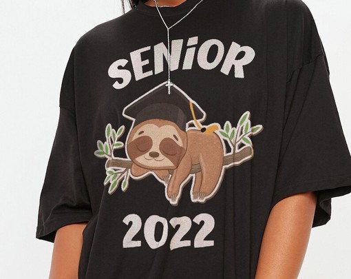 Senior Koala Class of 2022 Shirt, Funny Graduation Tee, Koala Lover Gift, Senior 2022 Shirts, Graduate Gift - Image 2
