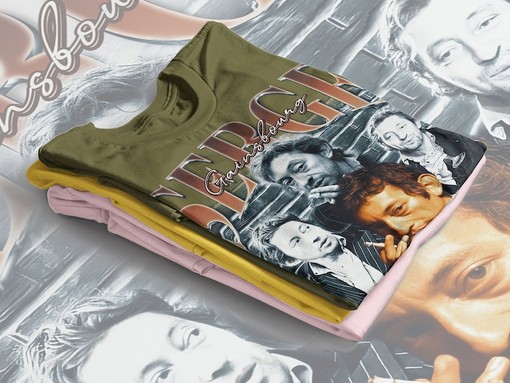 Serge Gainsbourg Homage Shirt, Serge Gainsbourg Vintage Shirt, Serge Gainsbourg Fan Tees, Jane Birkin - Image 4