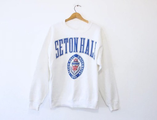 Seton Hall University Pirates Vintage Style Sweatshirt, Perfect Gift for Pirates Fans