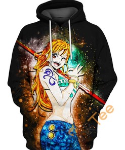 Sexy Nami Bikini All Over Print Hoodie 3D with Vibrant Colors