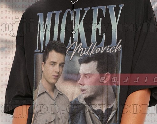 Shameless Noel Fisher Shirt - Mickey Milkovich Fan Tee - Movie Fans Gifts for Men and Women - Image 2