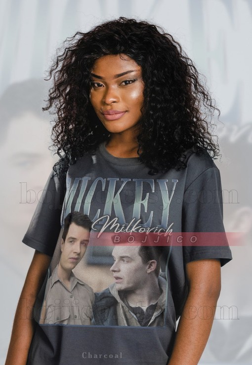 Shameless Noel Fisher Shirt - Mickey Milkovich Fan Tee - Movie Fans Gifts for Men and Women - Image 4
