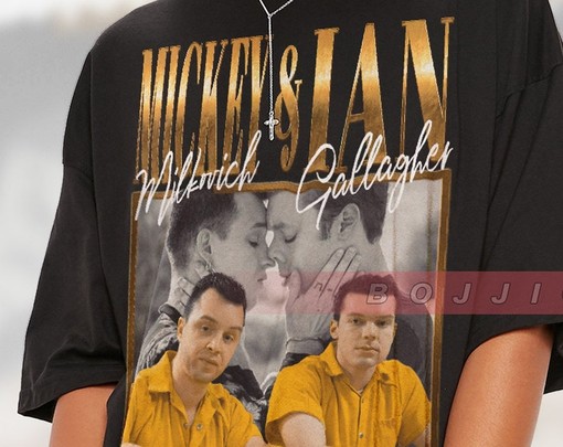 Shameless Series Tee - Mickey and Ian Throwback Shirt - Movie Shirts for Men - Classic TV Shirts - Image 2
