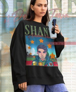 Shane Sweatshirt - STARDW VALLY Fan Gift Featuring Food Spirit, Leah & Shane Characters