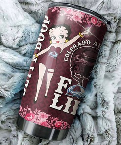 Show Some Love for Avalanche with This Betty Boop NHL Tumbler with NHL Tumbler 20 oz