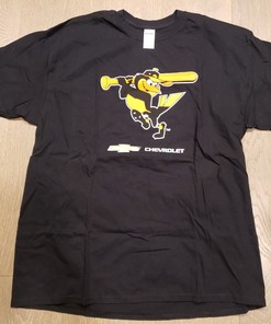 Show Your Love for Baltimore and Chevrolet with This Men's Black Baltimore Orioles Chevy Tee Shirt, Vintage NCAA Shirts