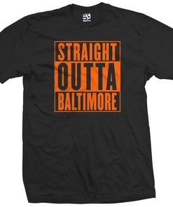Show Your Love for Baltimore with This Straight Outta Charm City Shirt, American University Shirt