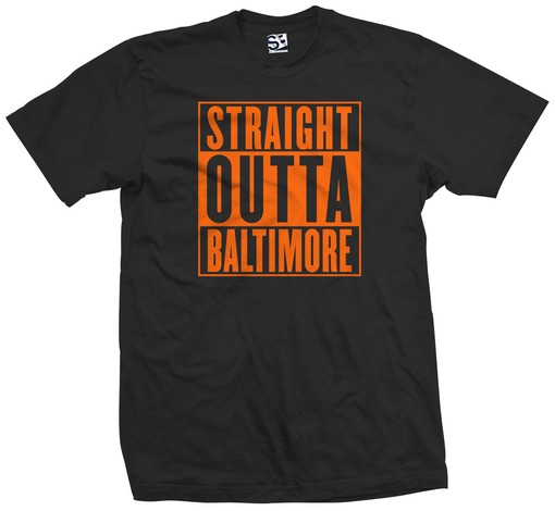 Show Your Love for Baltimore with This Straight Outta Charm City Shirt, American University Shirt