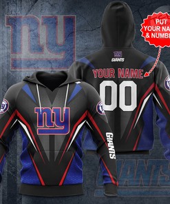 Show Your Love for Giants with 3D Football NFL Hoodie