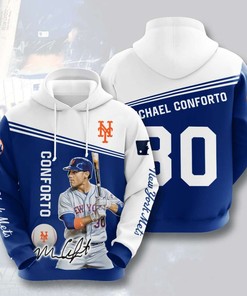Show Your Love for Mets with Men's All-Over Print New York 3D Hoodie