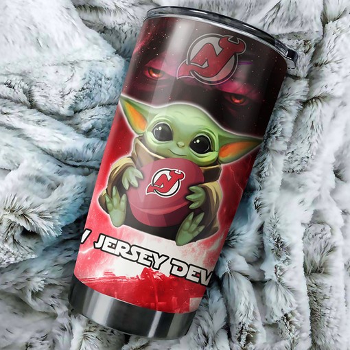 Show Your Love for New Jersey Devils and Baby Yoda with This NHL Tumbler