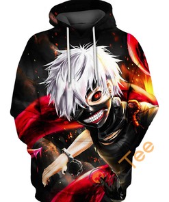Show Your Love for Tokyo Ghoul with Ken Kaneki Hoodie 3D