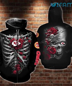 Show Your Love for the Kansas City Chiefs with a Grinch Christmas Box 3D Hoodie with All Over Print Design