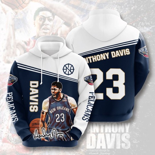 Show Your Love for the Pelicans with Custom Sport All Over Print Hoodie 3D