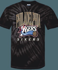 Show Your Love for the Philadelphia 76ers with Our NBA Tie Dye T-Shirt, Sweatshirt, and Hoodie - Perfect for NBA Fans