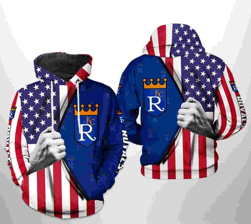 Show Your Love for the US with Los Angeles Angels Flag 3D Hoodie Zipper Hoodie