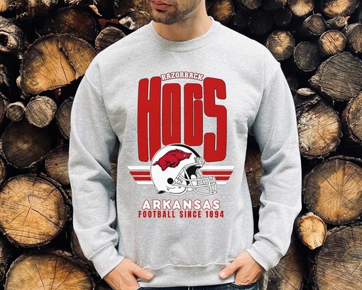 Show Your Razorback Pride with Arkansas Football Apparel Sweatshirts, NCAA Shirts Women - Image 3