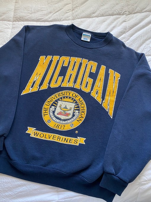 Show Your Spartan Pride with Michigan State Crew Neck Sweatshirt - NCAA Apparel