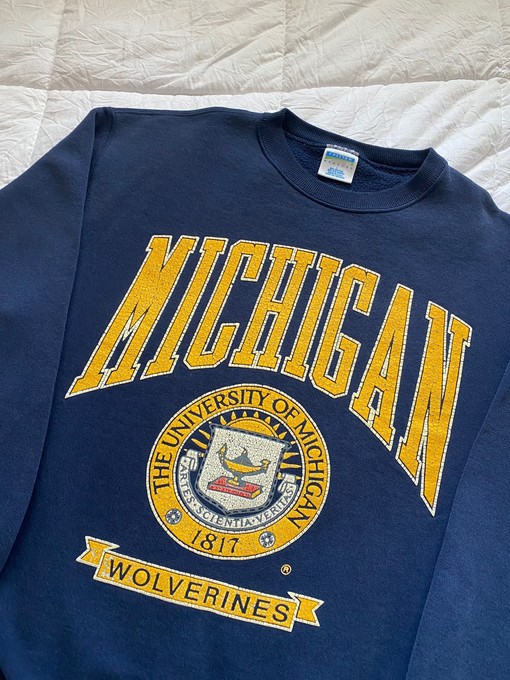 Show Your Spartan Pride with Michigan State Crew Neck Sweatshirt - NCAA Apparel - Image 2