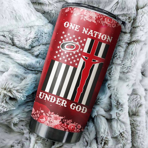 Show Your Support for Hurricanes and Country with This NHL Tumbler Gift for Fans