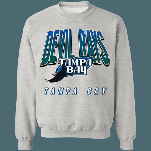 Show Your Support for Tampa Bay Devil Rays with this Retro 90's Sweatshirt Hoodie Shirt - Image 2