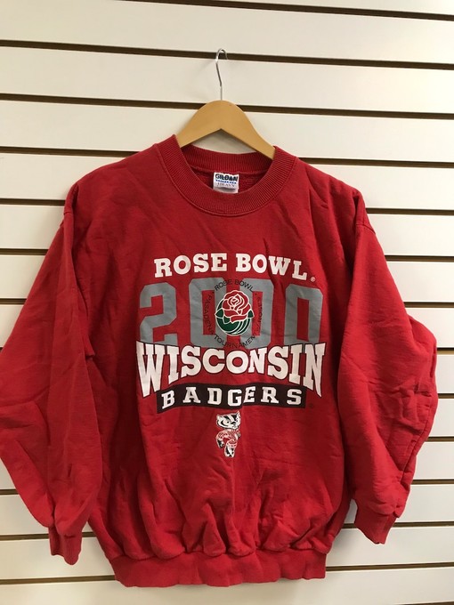 Show Your Support for Wisconsin Badgers with Vintage Style 2000 Rose Bowl Sweatshirt Bundle, NCAA Fan Gifts