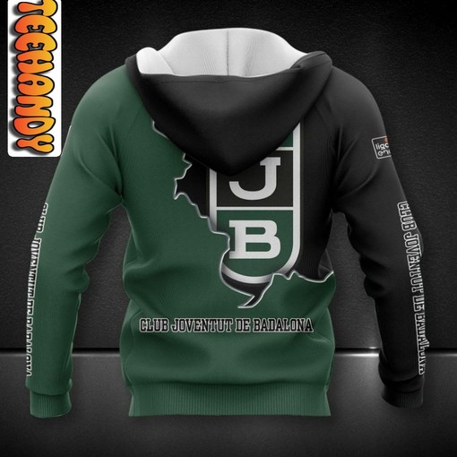 Show Your Support with CJB Joventut Custom All Over Print 3D Hoodie - Image 2