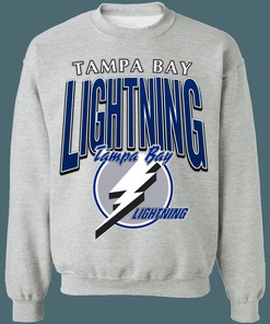 Show Your Support with Tampa Bay Lightning Vintage NHL Sweatshirt Hoodie T-Shirt for Hockey Lovers