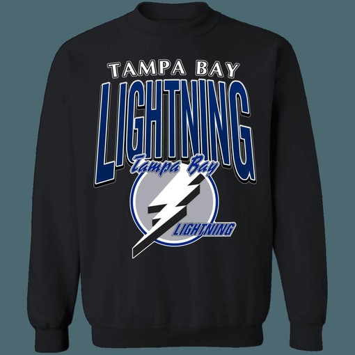 Show Your Support with Tampa Bay Lightning Vintage NHL Sweatshirt Hoodie T-Shirt for Hockey Lovers - Image 2