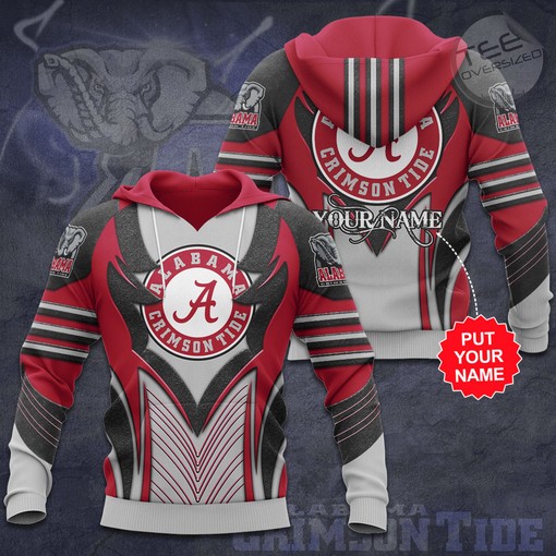 Show Your Tide Pride with Top Best Alabama Crimson Tide All Over Print Hoodie 3D