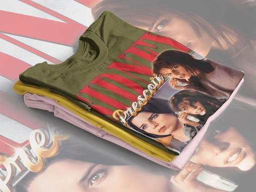 Sidney Prescott Scream Shirt, Scary Horror Tees, Neve Campbell Scary Movie Shirt, Kill3r Homage Fan T-Shirt - Image 4