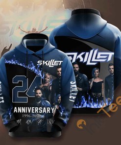 Skillet USA Custom 3D All Over Print Hoodie for Music Enthusiasts
