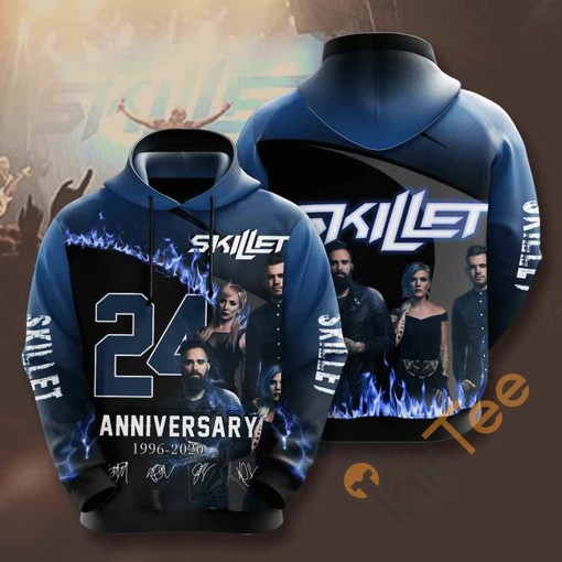 Skillet USA Custom 3D All Over Print Hoodie for Music Enthusiasts