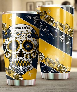 Skull Design Tumbler for NHL Fans Nashville Predators NHL