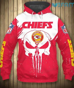 Skull Roses Kansas City Chiefs All-Over Print 3D Hoodie for Men and Women