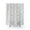 Sleek Contemporary Shower Curtain for Modern Bathroom Decor