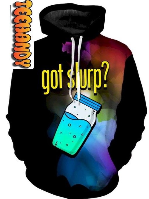 Slurp IT with Got Slurp All Over Print Custom 3D Hoodie for Gamers