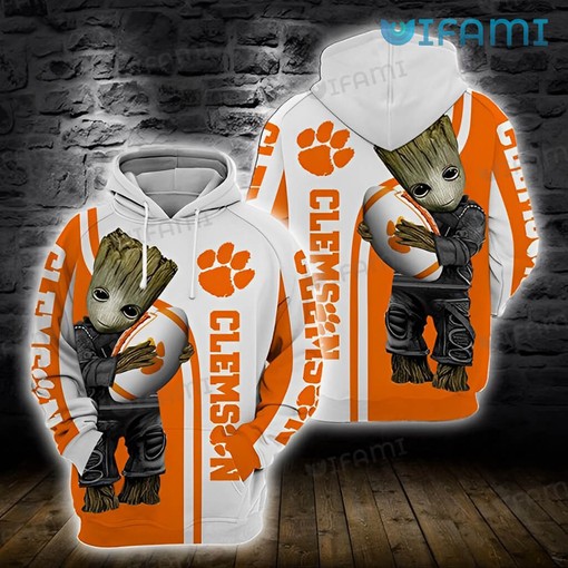 Snoopy Christmas Clemson Tigers 3D Hoodie All Over Print for Fans