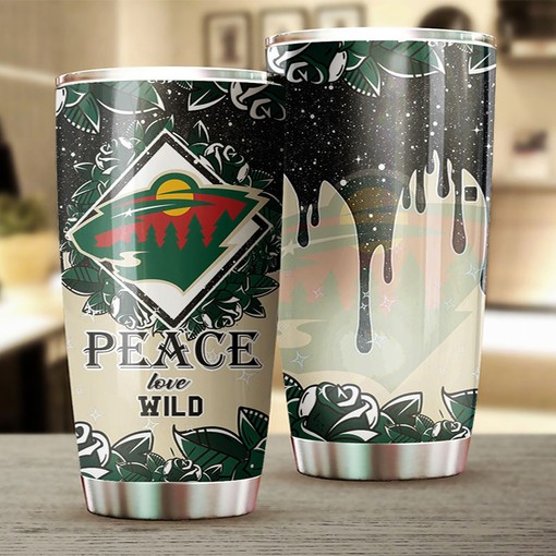 Soft and Peaceful Minnesota Wild Tumbler for Fans - Image 2