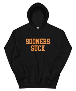Sooners Suck Oklahoma State Rivalry Hoodie Sweatshirt Sport Shirt with NCAA Print